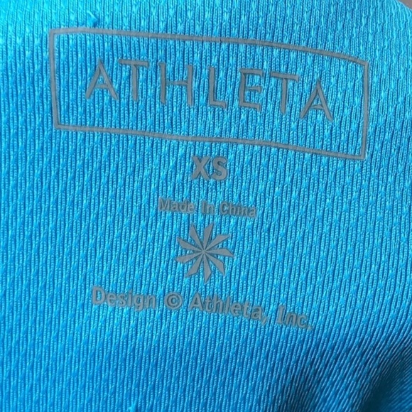 Athleta Racerback Light Blue Tank - Picture 4 of 4